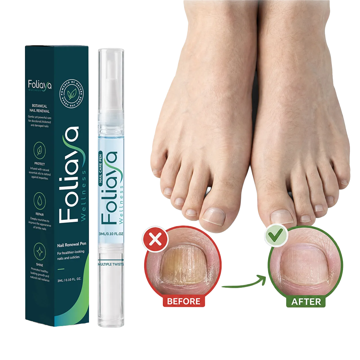 Foliaya Nail and Cuticle Renewal Pen
